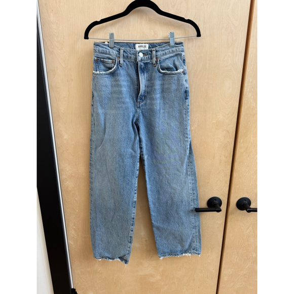 AGOLDE Denim - Women's AGOLDE Blue Straight Leg Jeans Size 24
